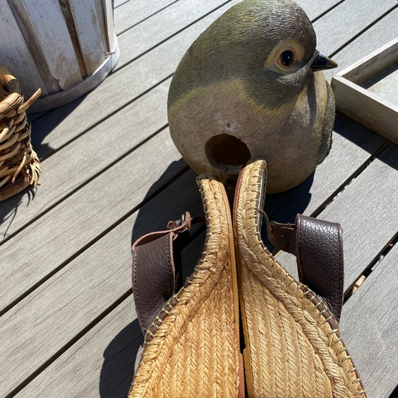 🔥 EUC!! Womens Burberry heeled Espadrilles! US size 5, EU 35. Pristine!🔥 - Picture 6 of 12